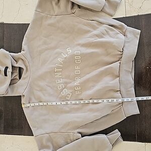 Fear of God Essentials Hoodie in Taupe